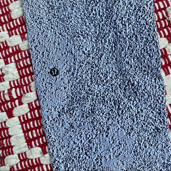 LULULEMON black and white spray jacquard Power Luxtreme Jet pants 8 - Picture 10 of 11